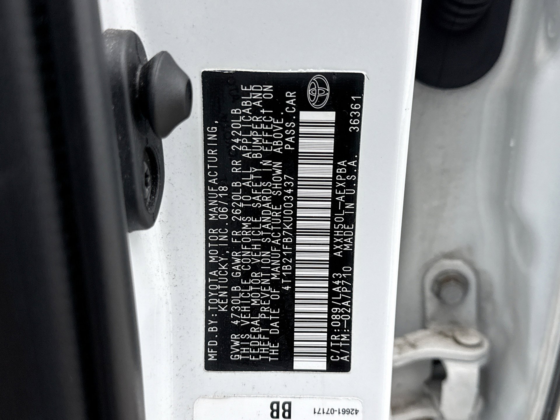 Used 2019 Toyota Avalon Limited w/ Advanced Safety Package image 12