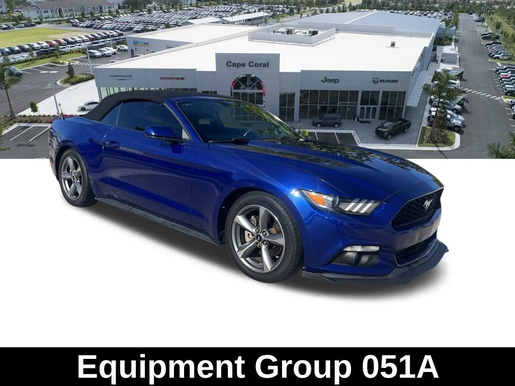 Used 2016 Ford Mustang Convertible w/ Equipment Group 051A RWD image 3