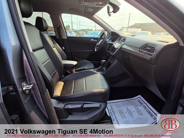 Used 2021 Volkswagen Tiguan SE AWD/4WD image 16