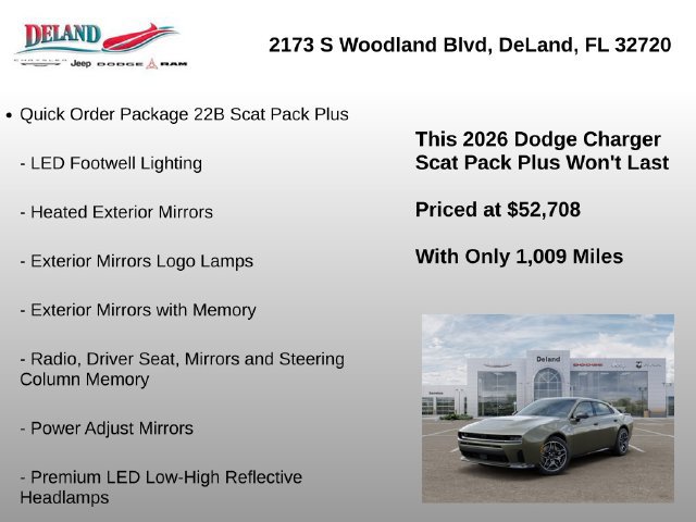 New 2026 Dodge Charger Scat Pack AWD/4WD image 29