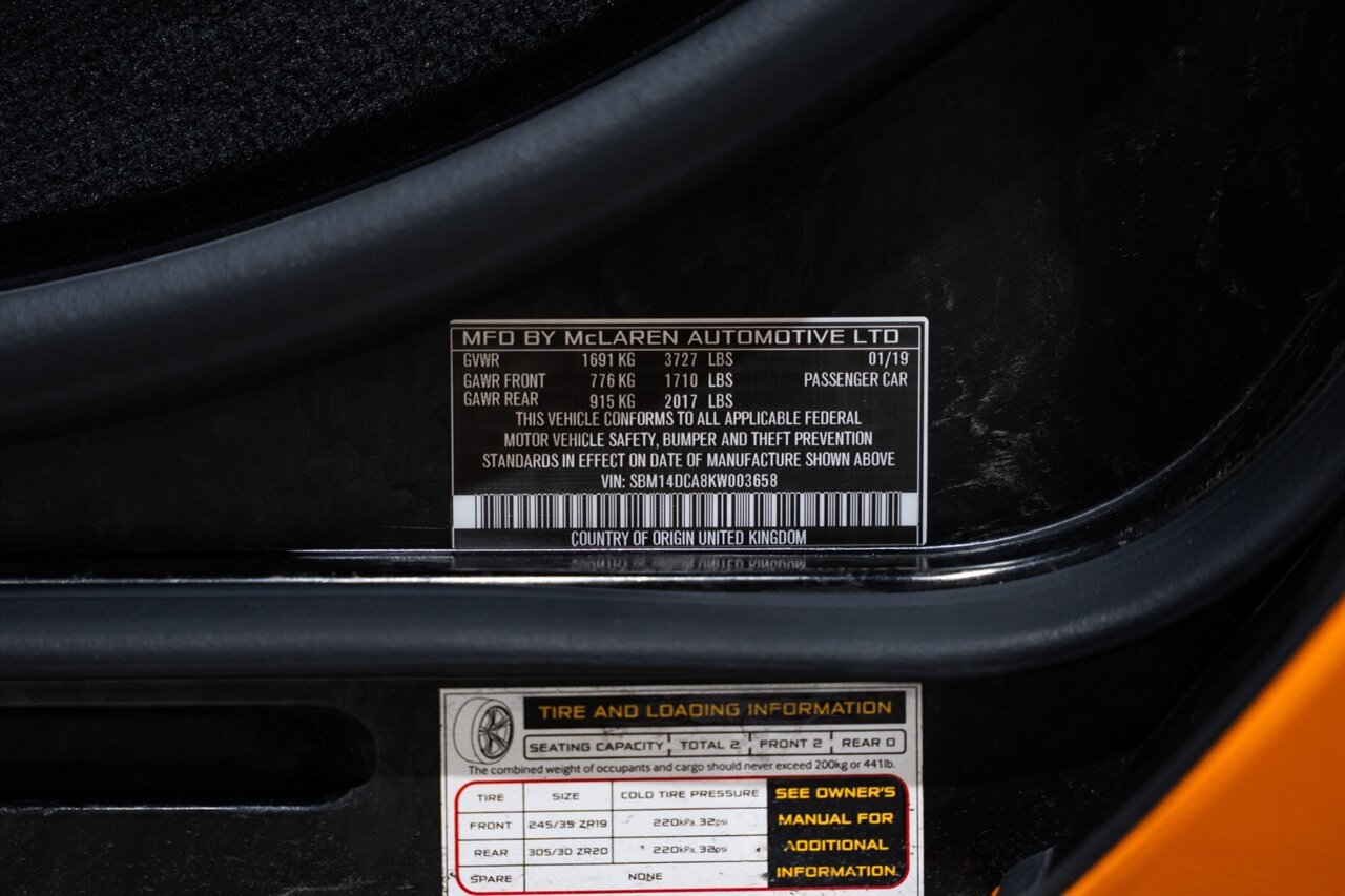 Used 2019 McLaren 720S Performance RWD image 26
