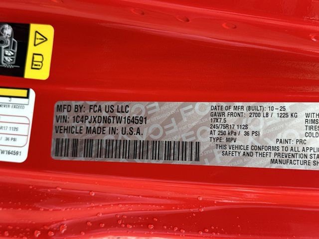 New 2026 Jeep Wrangler Sport image 28