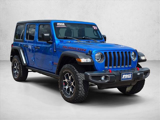 Used 2021 Jeep Wrangler Unlimited Rubicon AWD/4WD image 3