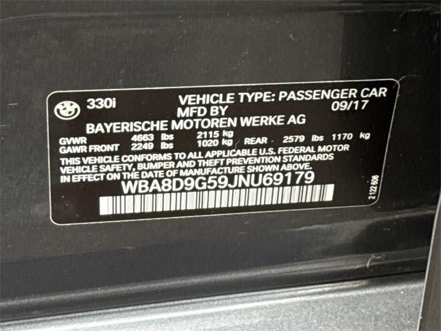 Used 2018 BMW 330i xDrive Sedan image 25