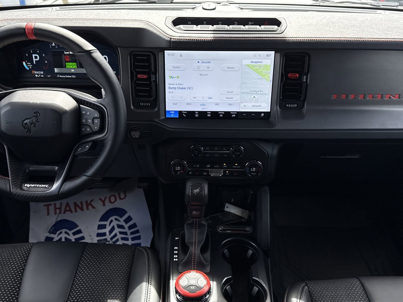 New 2026 Ford Bronco Raptor w/ Interior Carbon Fiber Pack AWD/4WD image 12