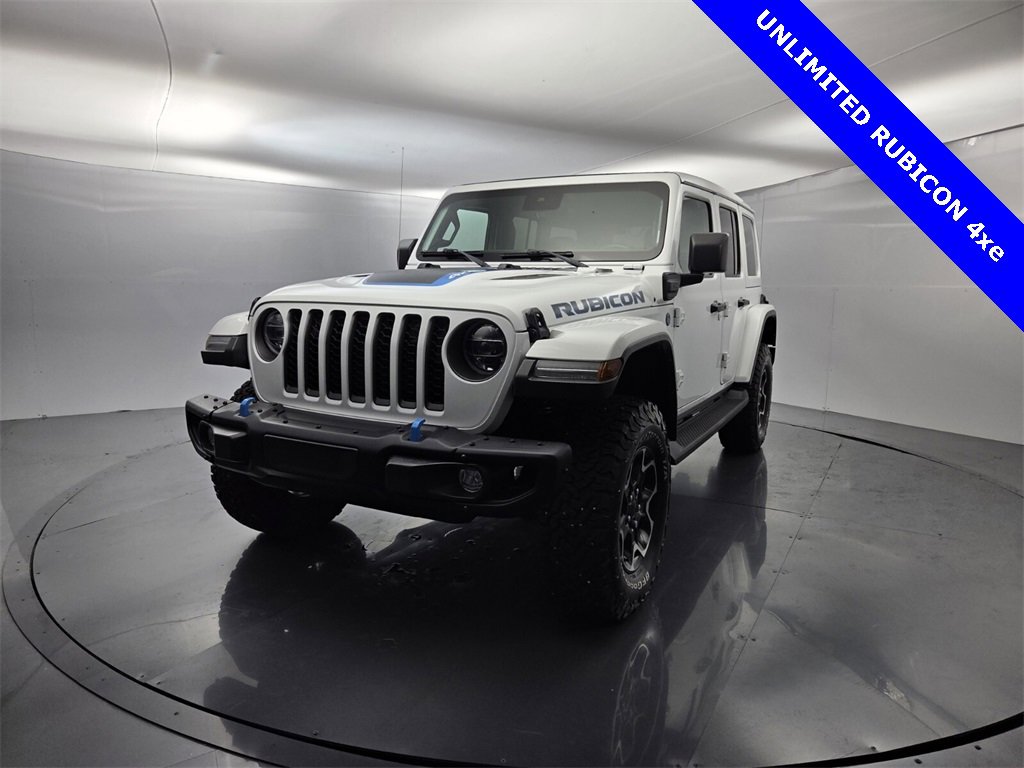 Used 2021 Jeep Wrangler Unlimited Rubicon 4xe w/ Steel Bumper Group image 4