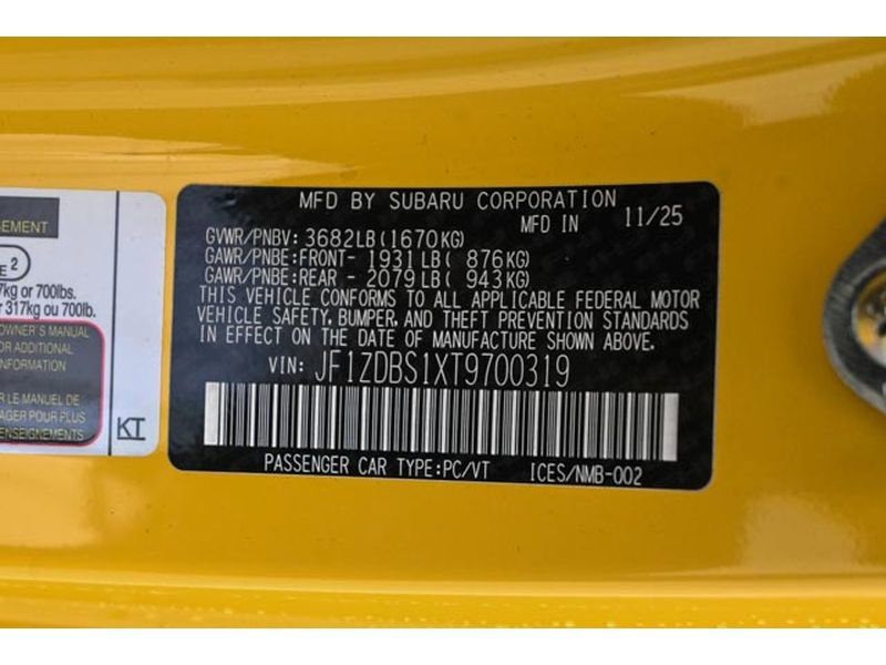 New 2026 Subaru BRZ tS image 28