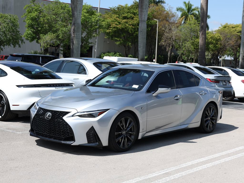 Used 2021 Lexus IS 350 F Sport w/ Accessory Package RWD image 1