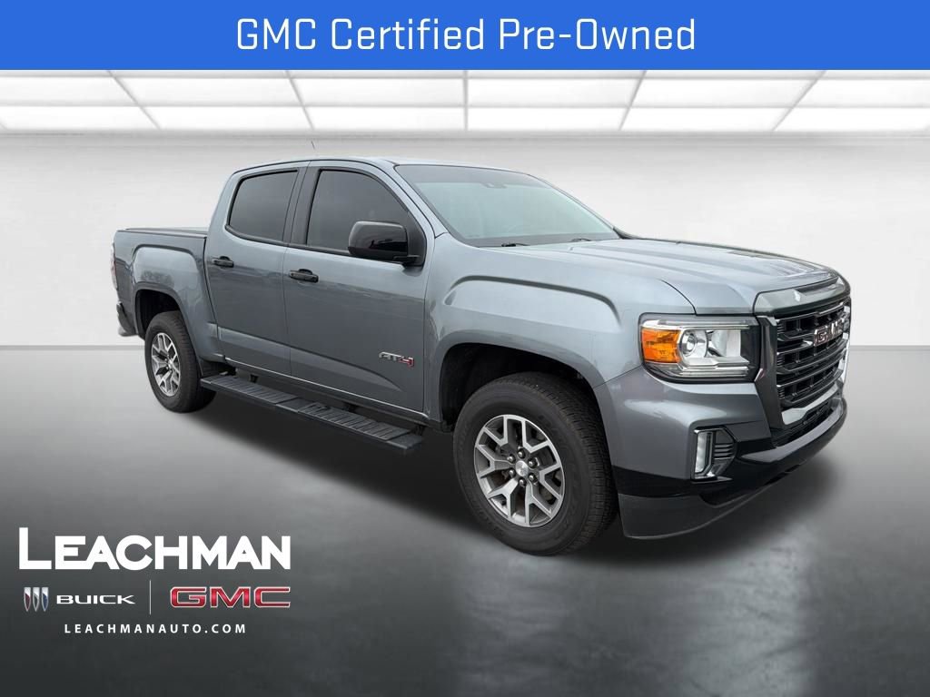Certified 2021 GMC Canyon AT4 w/ Driver Alert Package image 1