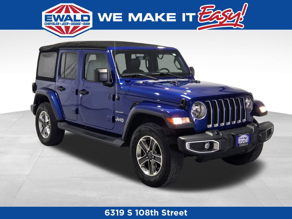 Used 2018 Jeep Wrangler Unlimited Sahara w/ Dual Top Group image 1