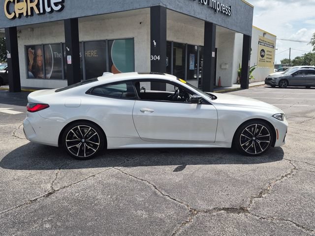 Used 2021 BMW 430i Coupe w/ M Sport Package RWD image 4