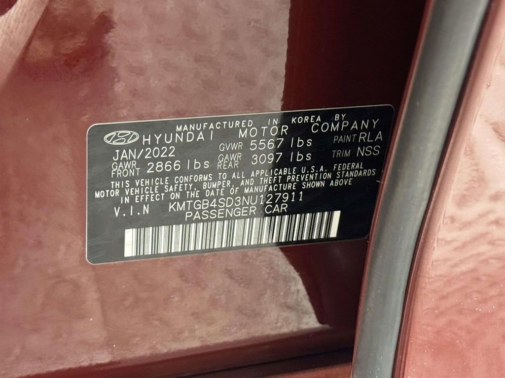 Used 2022 Genesis G80 3.5T Sport w/ Sport Prestige Package image 32