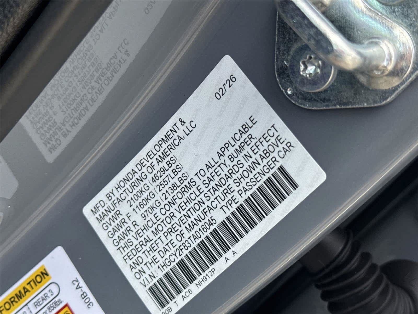 Used 2026 Honda Accord Touring image 33