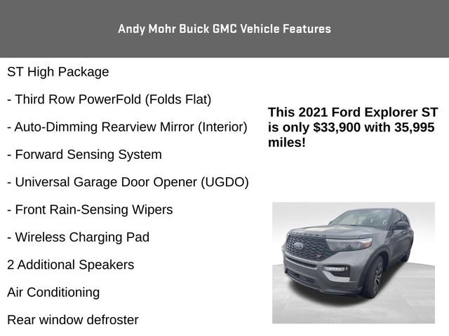 Used 2021 Ford Explorer ST w/ Equipment Group 401A image 14