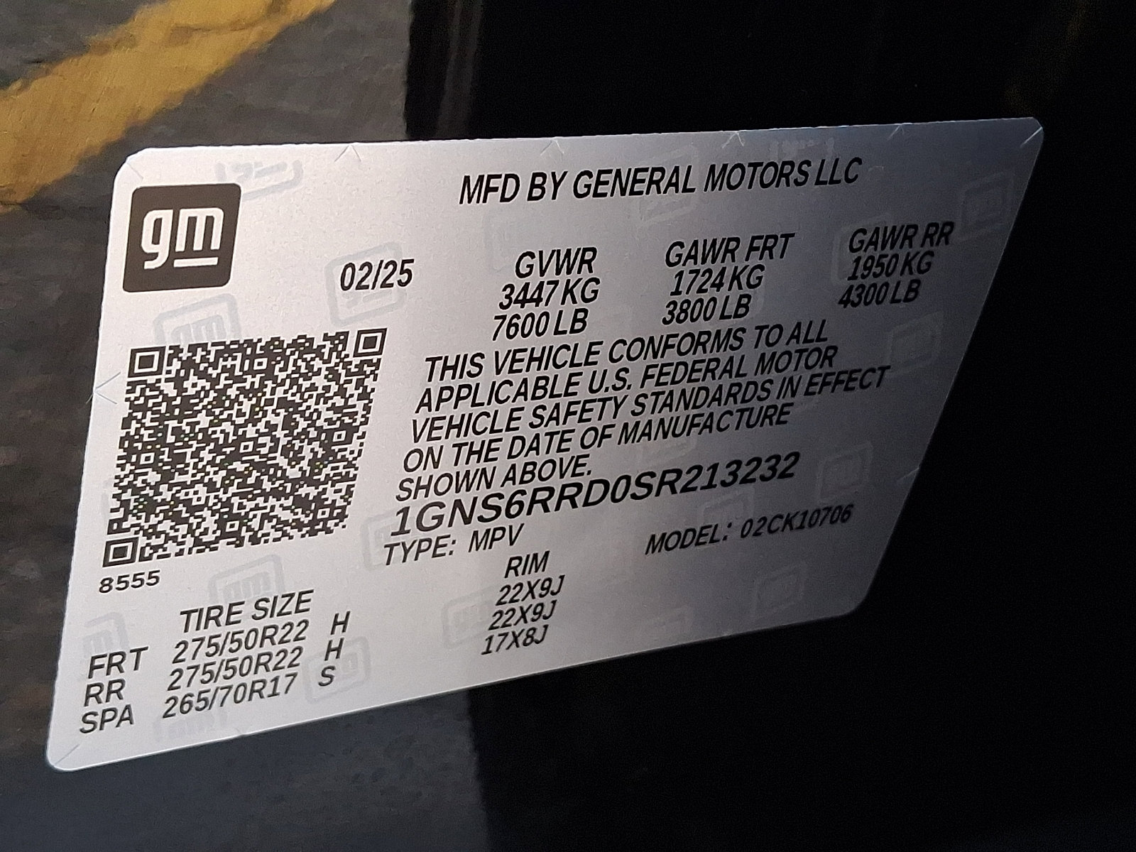 Used 2025 Chevrolet Tahoe RST w/ Sun And Tow Package image 29