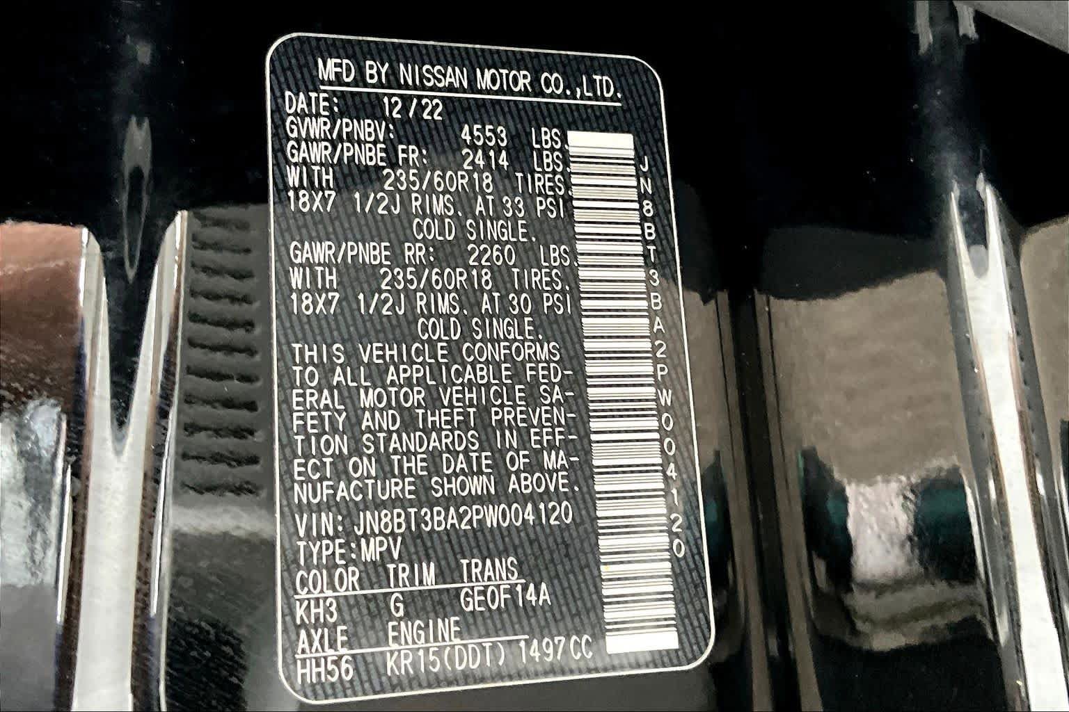 Certified 2023 Nissan Rogue SV FWD image 33