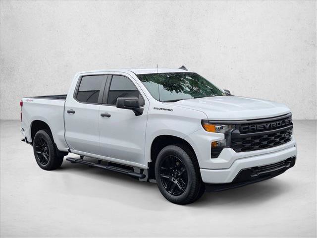 Used 2024 Chevrolet Silverado 1500 Custom w/ LPO, Dark Essentials Package AWD/4WD image 3