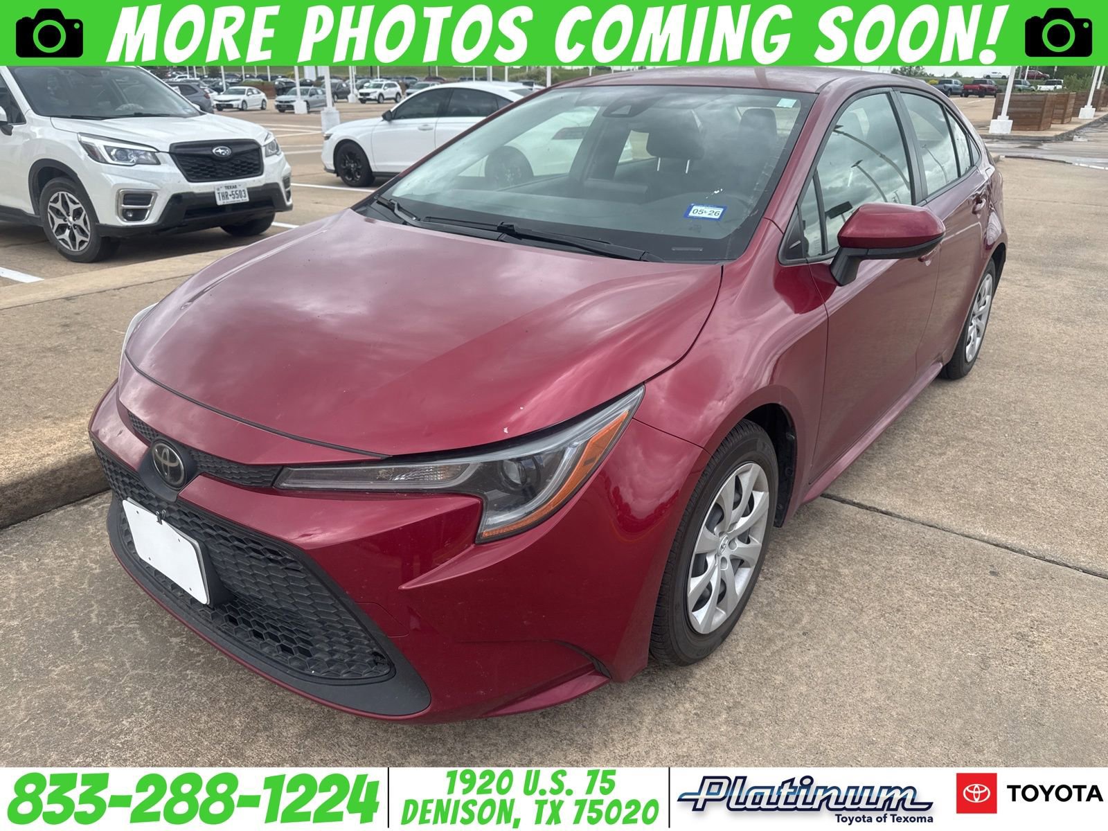 Used 2022 Toyota Corolla LE