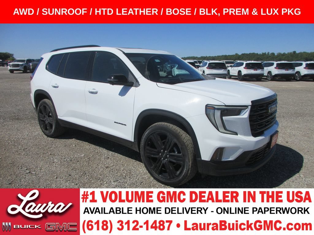 New 2026 GMC Acadia Elevation w/ Black Edition