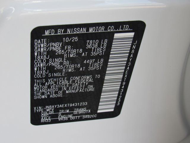 New 2026 Nissan Armada SV image 15