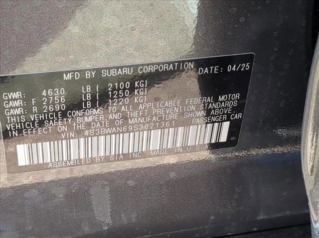 New 2025 Subaru Legacy Limited w/ Popular Package #3 image 18