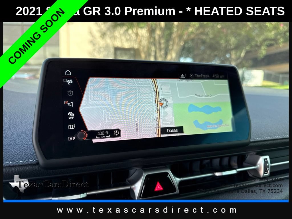 Used 2021 Toyota Supra Premium w/ Driver Assist Package RWD image 8