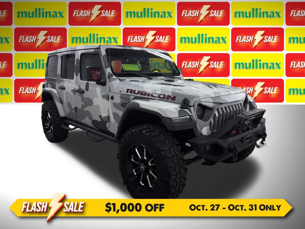 Used 2019 Jeep Wrangler Unlimited Rubicon AWD/4WD 360° Tour