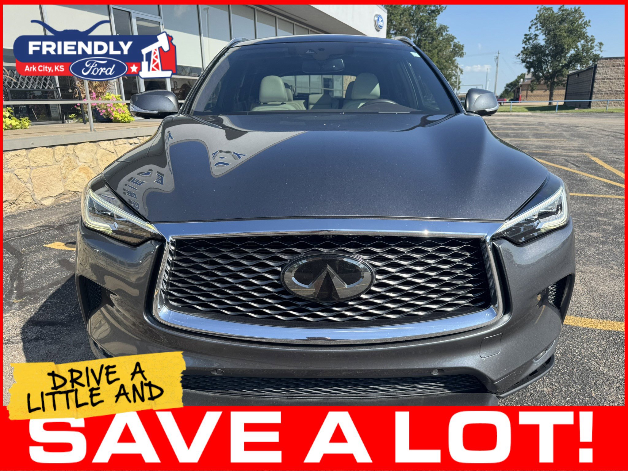 Used 2021 INFINITI QX50 Autograph w/ Premium White Leather Package FWD image 11