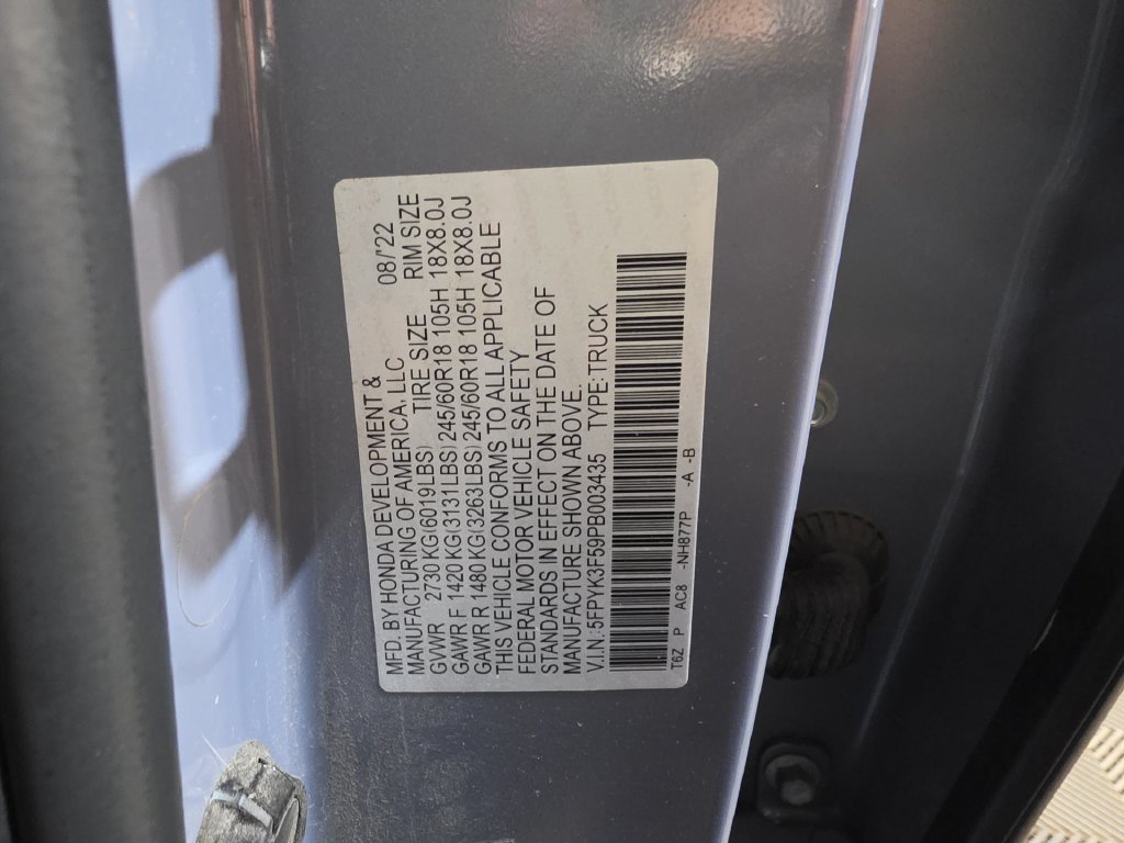 Used 2023 Honda Ridgeline RTL image 26