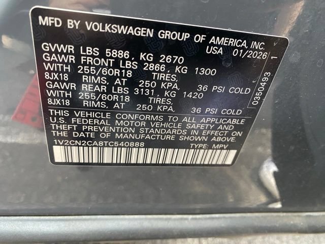 Used 2026 Volkswagen Atlas Peak Edition AWD/4WD image 12