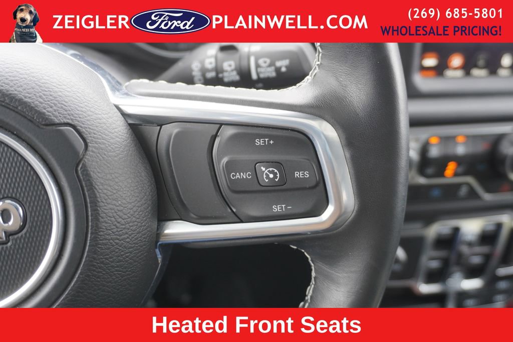 Used 2023 Jeep Wrangler Unlimited Sahara w/ Cold Weather Group image 23