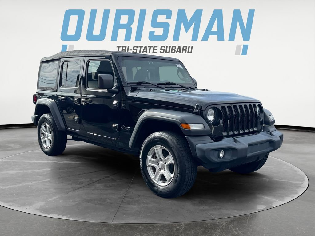 Used 2022 Jeep Wrangler Unlimited Sport image 1