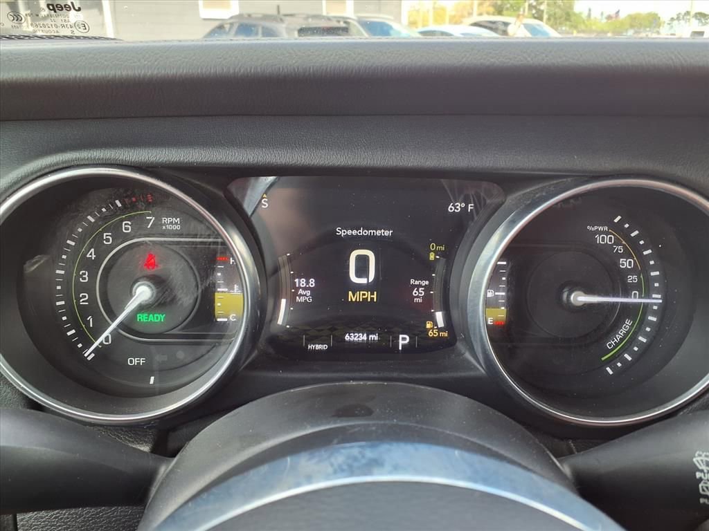 Used 2021 Jeep Wrangler Unlimited Rubicon 4xe w/ Cold Weather Group image 39