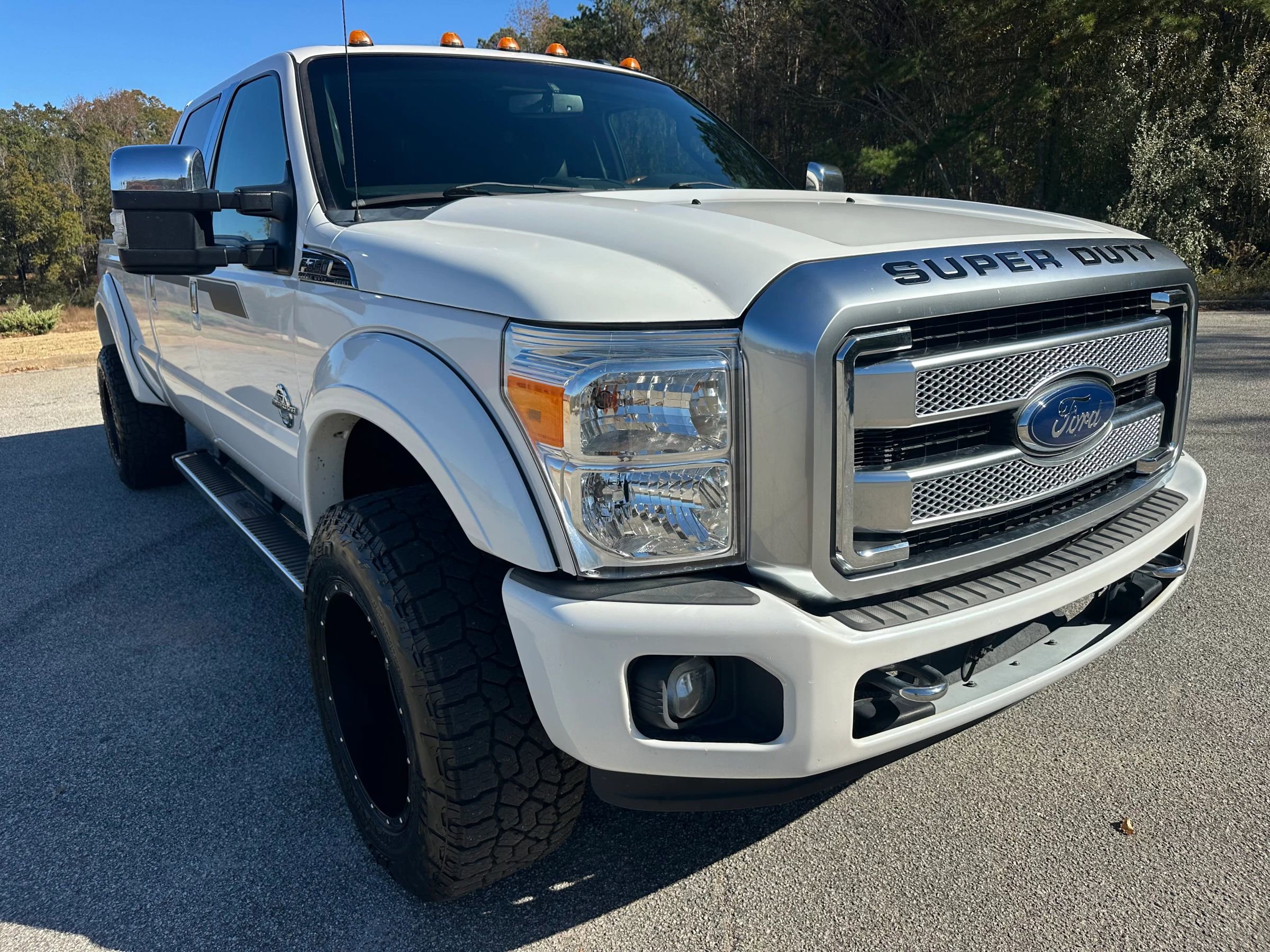 Used 2014 Ford F350 Platinum w/ FX4 Off-Road Package AWD/4WD image 7