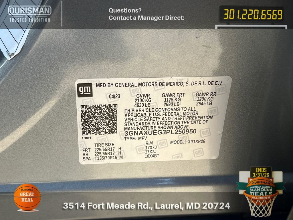 Used 2023 Chevrolet Equinox LT image 28