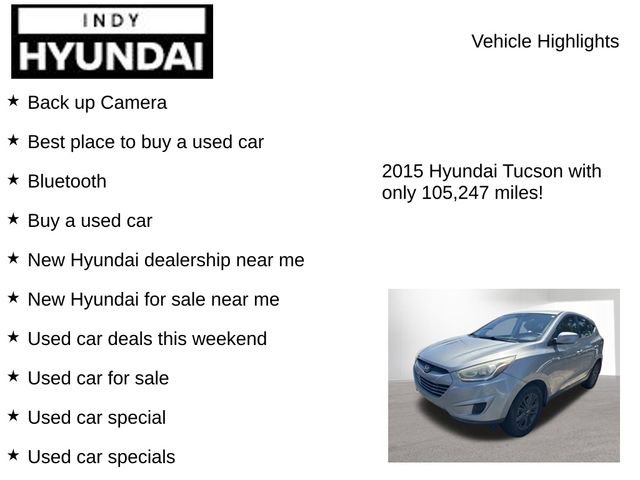 Used 2015 Hyundai Tucson GLS w/ Option Group 02 FWD image 7