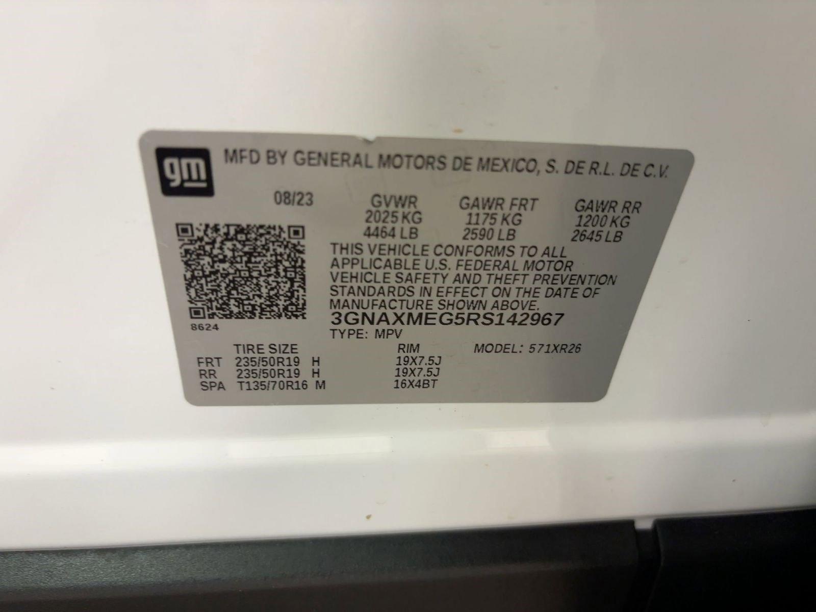 Certified 2024 Chevrolet Equinox RS w/ RS Leather Package image 20