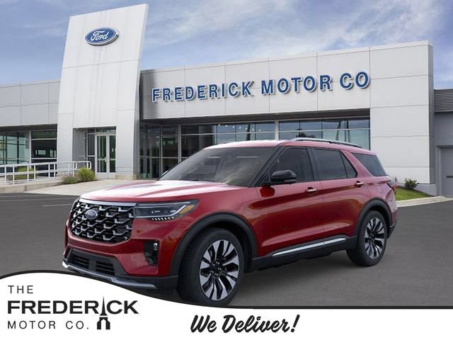 New 2026 Ford Explorer Platinum w/ LUX Leather Package AWD/4WD image 1