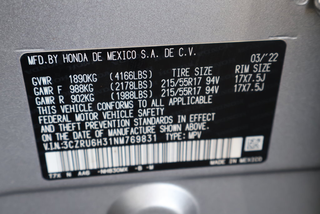 Used 2022 Honda HR-V LX image 55