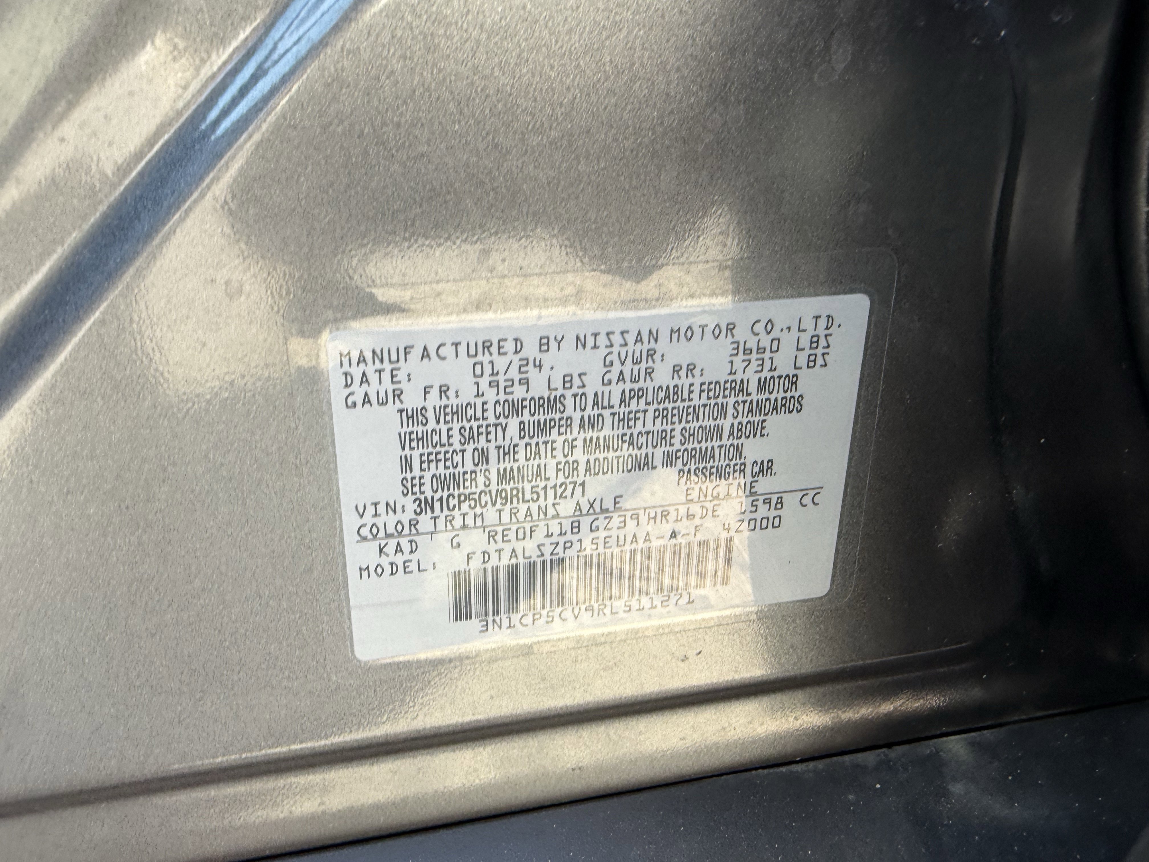 Used 2024 Nissan Kicks SV image 25