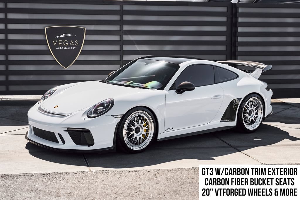 Used 2018 Porsche 911 GT3 RWD image 1