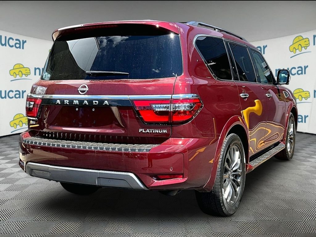 Used 2024 Nissan Armada Platinum w/ Captain's Chairs Package AWD/4WD image 7