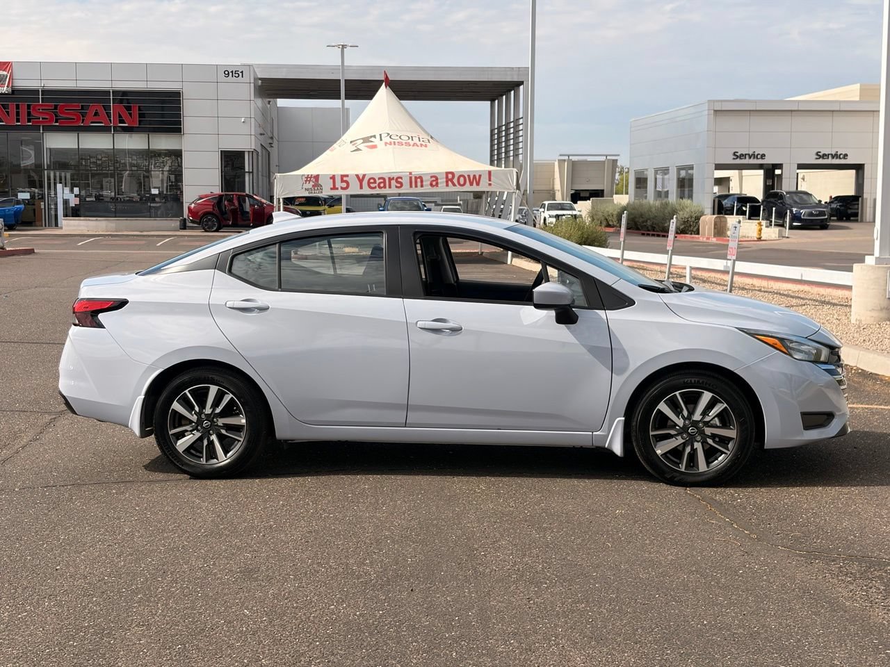 Certified 2025 Nissan Versa SV w/ Trunk Package FWD image 7