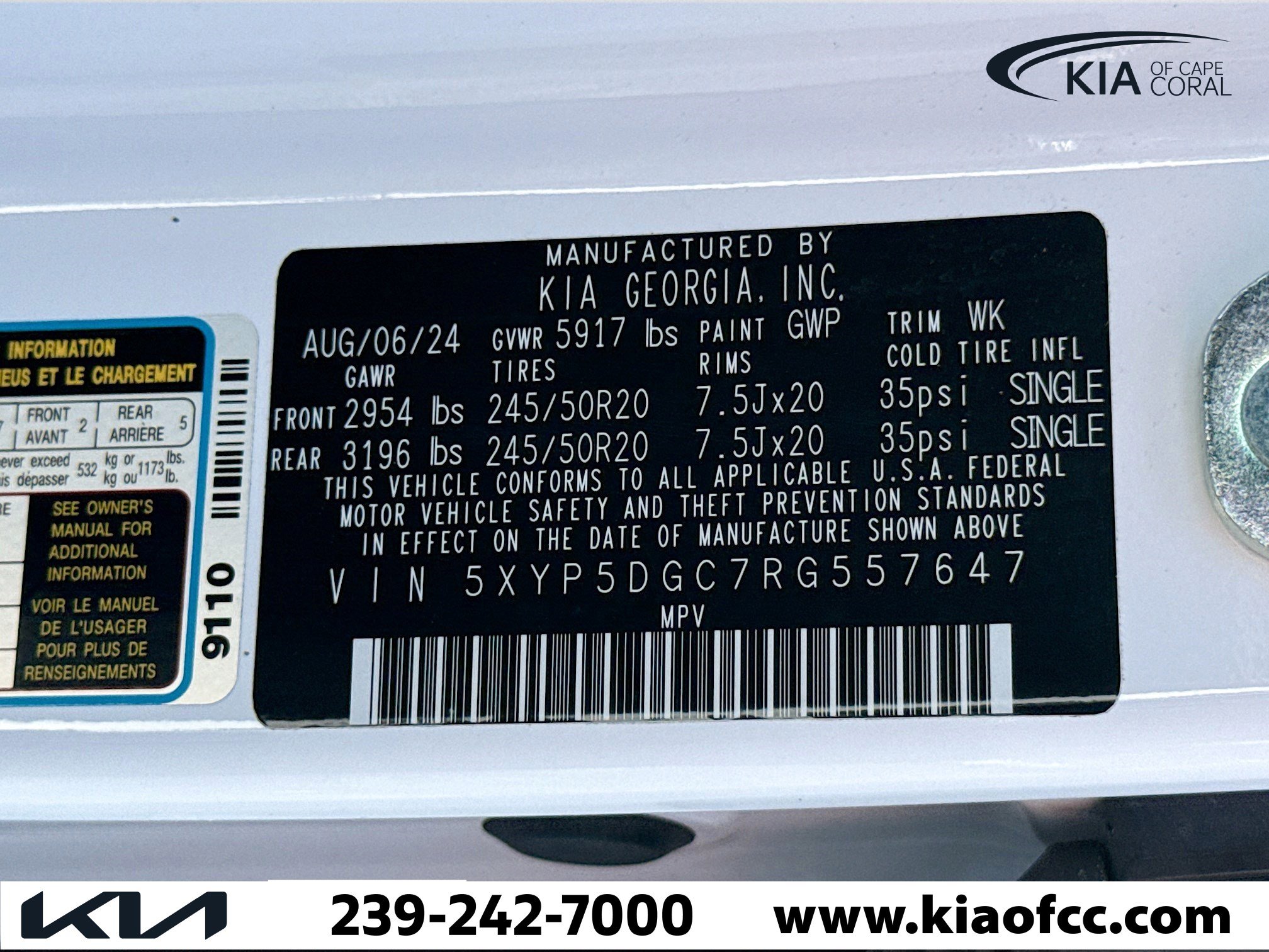 Certified 2024 Kia Telluride SX Prestige X-Line image 46