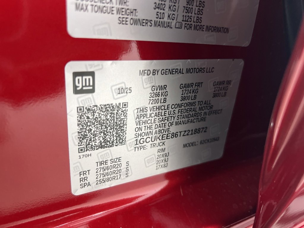 New 2026 Chevrolet Silverado 1500 RST w/ Dark Appearance Package image 32