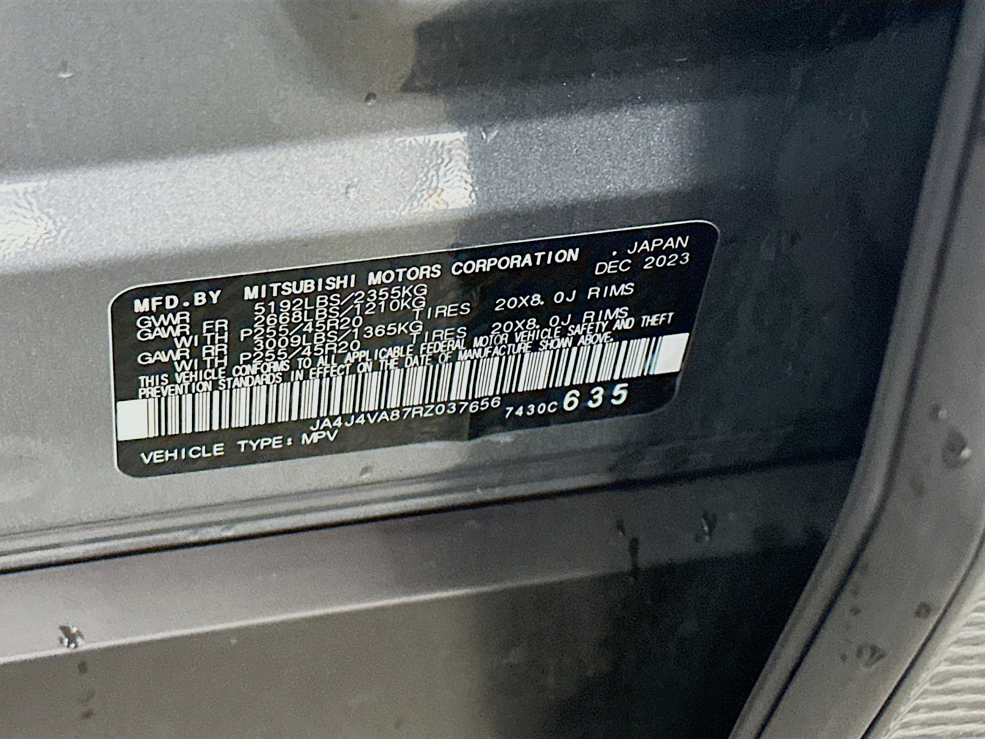 Used 2024 Mitsubishi Outlander SE AWD/4WD image 12