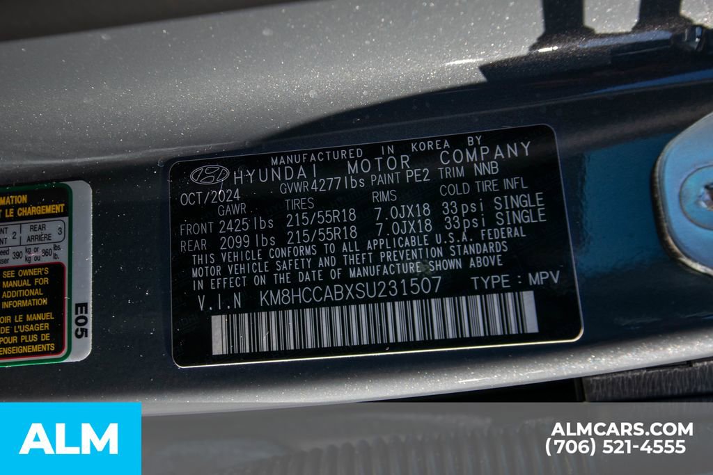 Certified 2025 Hyundai Kona SEL image 32