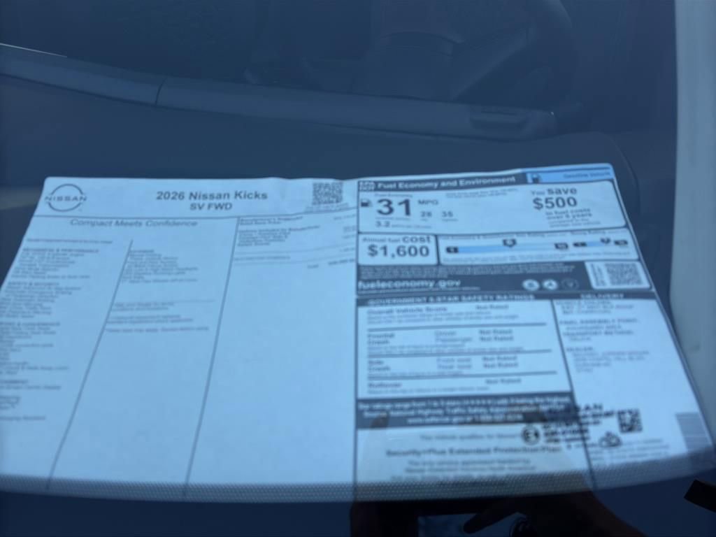 New 2026 Nissan Kicks SV image 12