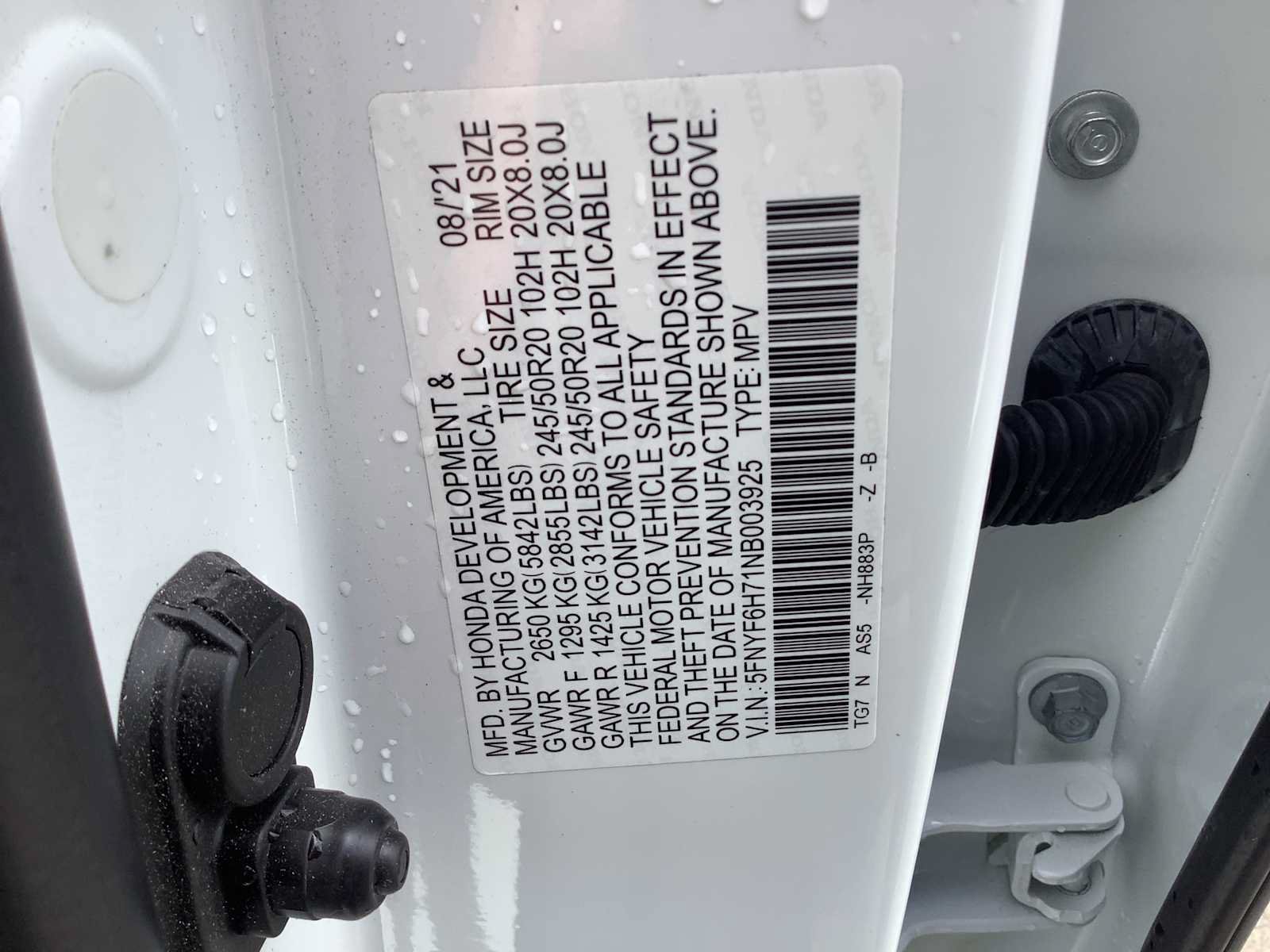 Certified 2022 Honda Pilot Black Edition image 21