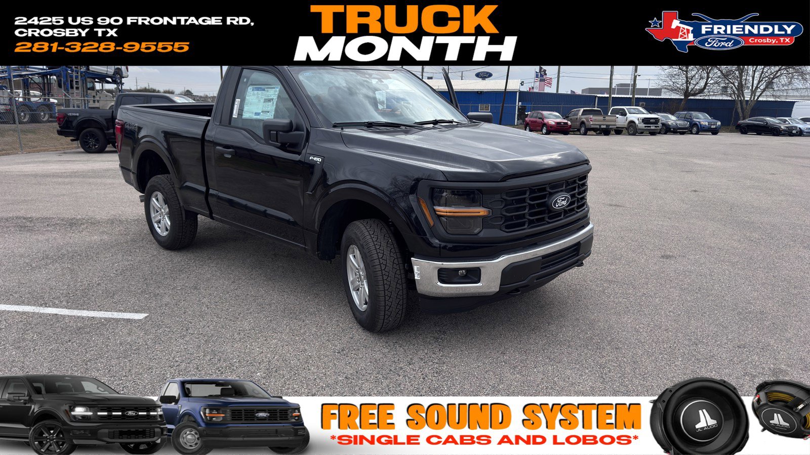 New 2026 Ford F150 XL w/ Equipment Group 103A High